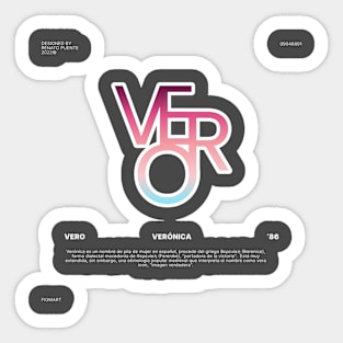 VERO DARK MODE Sticker